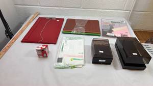 lot 234 image: Office Supply Collection with Storage Boxes