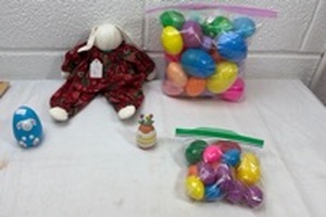 lot 242 image: Easter Toy Collection with Doll Outfit