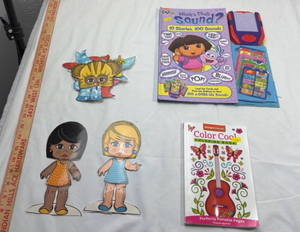lot 260 image: Dora The Explorer Sound Book & Activity Set