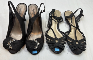 lot 278 image: Black Evening Sandals Collection