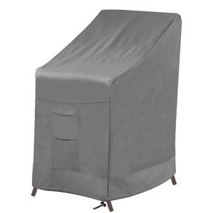 lot 349 image: Vailge Stackable Patio Chair Cover,100% Waterproof Outdoor Chair Cover, Heavy Duty Lawn Patio Furniture Covers,Fits for 4-6 Stackable Dining Chairs,36Lx28Wx47H,Grey - Retail $25