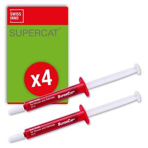 lot 385 image: SWISSINNO Replacement Bait Syringe for Mouse and Rat Traps SuperCat �� Highly Attractive Rodent Lure Paste �� Long-Lasting Formula �� Up to 20 Applications Each �� Ready to Use - 4 Sets - Retail $12