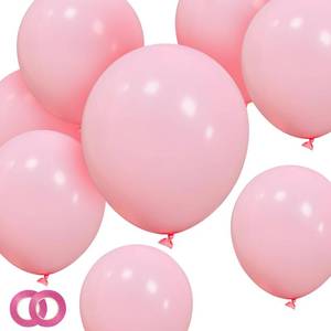 lot 412 image: Pastel Pink Balloons 12 Inch 100 Pack light Pink Latex Balloons Baby Pink Party Balloons Round Helium Balloons for Girls Womens Birthday Wedding Anniversary Baby Shower Decorations - Retail $6