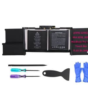 lot 437 image: Jalaxbeat A1990 Battery Replacement for MacBook Pro 15 inch 84.36WH A1990 Touch Bar (Mid 2018 2019) A1953 Mac Battery, EMC 3215 3359 - Retail $50