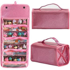 lot 490 image: Leeche Storages & Display Case for Dolls Compatible with All LOL Surprise Dolls,Easy Carrying Storage Organizer Clear View Case - Retail $22