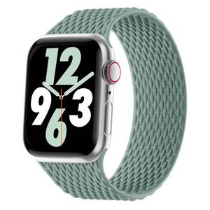 lot 503 image: Silicone Braided Solo Loop Compatible with Apple Watch Band 38mm 40mm 41mm 42mm 44mm 45mm 46mm 49mm, Stretchy Elastic Sport Strap Compatible for iWatch Series 10987654321SEUltraUltra 2 - Retail $40