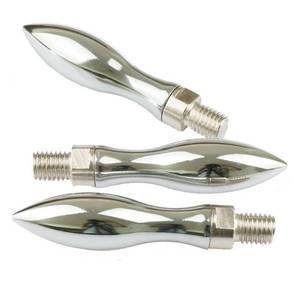 lot 509 image: VigorIA 3 Pcs Grinding Milling Chrome Machine Handwheel M12 Thread Plated Revolving Handle Grips - Retail $15