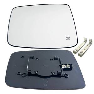 lot 561 image: Ram Driver Left Side Heated Mirror Glass Compatible with 2009-2018 Dodge Ram 1500 2500 Left Power Heated Convex Mirror Glass 68050299AA, 68079363AA - Retail $19