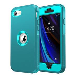 lot 575 image: jaroco for iPhone SE Case 20222020,iPhone 87 Shockproof Dropproof Dust-Proof Military Grade Drop Tested with Non-Slip Removable iPhone SE 2022 Case 4.7 Inch-Light BlueGreen - Retail $13