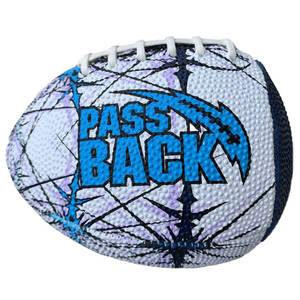 lot 577 image: Passback Peewee Rubber Football, Ages 4-8, Elementary Training, Original, Warranty, Ships Deflated - Retail $26
