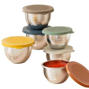 lot 578 image: VOZDEPALS 2.4 oz x 6 Pack Sauce Containers for Lunch Box, Salad Dressing Container To Go With Lids - Retail $17