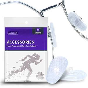 lot 594 image: 30 PCS Anti-Slip Silicone Nose Pads for Glasses - Hexagon Grip, Includes Screwdriver & Cloth - Anti-Slide Comfort Nose Pads Repair Kit for Screw-in Frames (White) - Retail $10