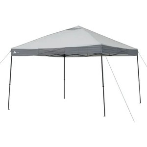 lot 2403 image: Ozark Trail 12 x 12 Instant Straight Leg Canopy for Camping - Gray