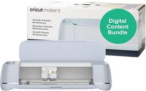 lot 2405 image: Cricut Maker 3 Smart Cutting Machine - Ultimate Digital Value Bundle  Includes 80 Images & 12 Fonts in Design App
