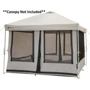 lot 2541 image: Ozark Trail 7-Person 2-in-1 Screen House Connect Tent with 2 Doors, Canopy Sold Separately