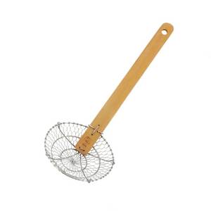lot 2586 image: Joyce Chen Natural BambooStainless Steel Strainer