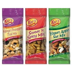 lot 2616 image: KarS Trail Mix Variety Pack Assorted Flavors 24Box SN08361