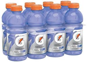 lot 2665 image: Gatorade Thirst Quencher Frost, Riptide Rush, 20 Ounce (8 Count), exp 31826