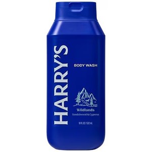 lot 2522 image: 3 BOTTLES - of Harrys Mens Cleansing Body Wash Wildlands 18 fl oz