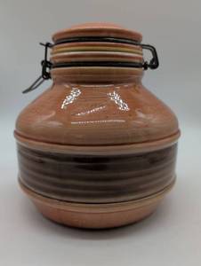 lot 11120 image: Baldell Storage Crock with Wire Bail Closure