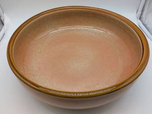 lot 11123 image: Baldell Italian peach ceramic bowl