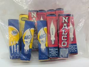 lot 11130 image: ABCO and Nalco Light Bulb Collection