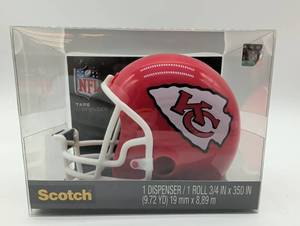lot 11187 image: Kansas City Chiefs NFL Helmet Tape Dispenser