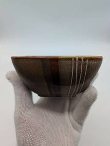 Japanese-Style Glazed Stoneware Bowl