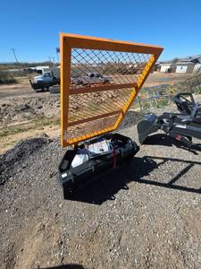 lot 302282632 image: Arteer SS-15000G Skid Steer Winch with Log Grapple