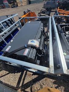 lot 302282646 image: 72-inch Broom Skid Steer Sweeper Attachment