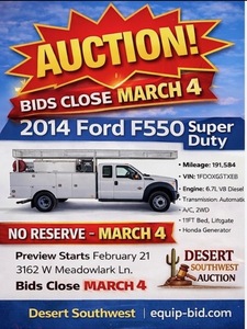 Ford F-550 Super Duty Service Truck