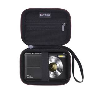 lot 61901 image: Digital Camera Case Compatible with CAMKORYKODAKFleaferLecranQumcouAnteamROQIOOAnteamQUOLODOO Digital Camera, USB Cable and SD Card, Black(Case Only) - Retail $10