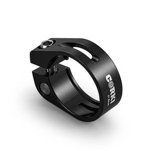 lot 61948 image: Corki Cycles Bike Seatpost Clamp 31.8mm Bike Seat Post Collar Aluminum Alloy Black - Retail $8