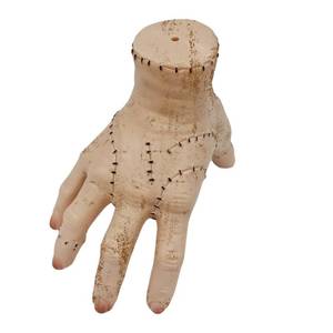 lot 61977 image: Halloween Fake Hand, Addams Family Style Realistic Severed Hand Prop - Lifelike Horror Cosplay Decoration for Halloween
