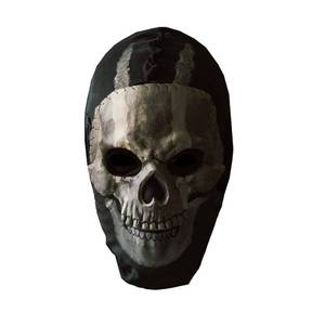 lot 61992 image: Ghost Skull Mask Full Face Unisex for War Game Outdoor Sport Halloween Cosplay (one Size, Mask) - Retail $17