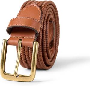 lot 2257 image: Amazon Essentials Mens Tubular Stretch Weave Belt size 42