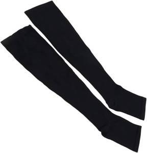 lot 2259 image: Lot of 2, Pressure Hose Varicose Vein Socks Leg Compression Sleeve Thigh High Stockings Thigh Compression Sleeve