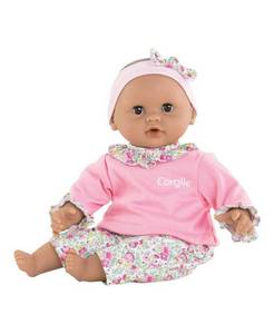 lot 2335 image: Corolle Bebe Calin Maria 12 Doll - Pink