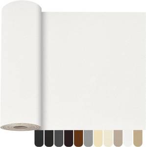 lot 2410 image: OcePor Self Adhesive Leather Repair Patch, 17 x 160 inch Leather Repair Tape, Leather Patches for Furniture, Vinyl Leather Repair Kit for Couches, Boat Seats, Furniture, Cars(White)