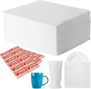 lot 5063 image: 100 pcs Moving supplies, 60 Cushioning Foam Pouches 15x15, with 40 Fragile Stickers, Moving Packing Supplies for Protect Dishes Cup Glasses Packaging,Storage