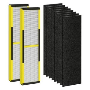 lot 5136 image: FLT4825 Replacement Filter for Germ Guardian , AC4825 AC4850, 2 True HEPA  8 Carbon Filters