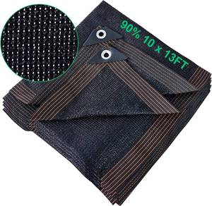 lot 5148 image: 90% Shade Cloth,10 x 13 FT Shade Cloth for Garden,Durable Mesh Tarp with Grommets, Resistant Sun Shade Netting for Plants Cover, Greenhouse, Patio,Canopy,Outdoor Pergola