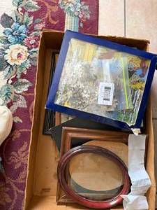 lot 1216 image: Various Picture Frames--FR
