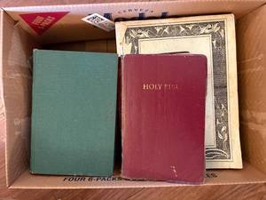 lot 1100 image: Bibles & Bible Study Christian Material--LR
