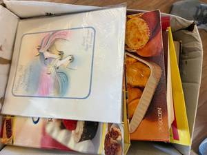lot 1131 image: Box of Cook Books--LR