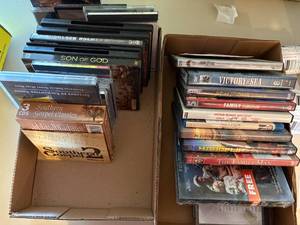 lot 1149 image: CDs & DVDs x2 Flats--BP