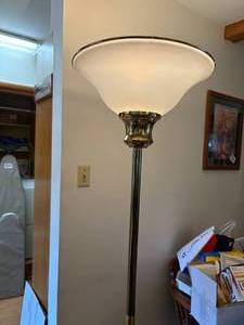 lot 1162 image: Floor Lamp--LR