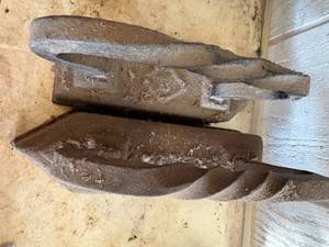 lot 1351 image: Antique Flat Irons x2--Gar
