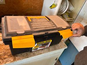lot 1383 image: Tool Box w Tools--Gar