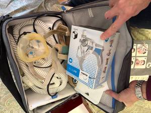 lot 1271 image: C-PAP Machine & Supplies--SBRM